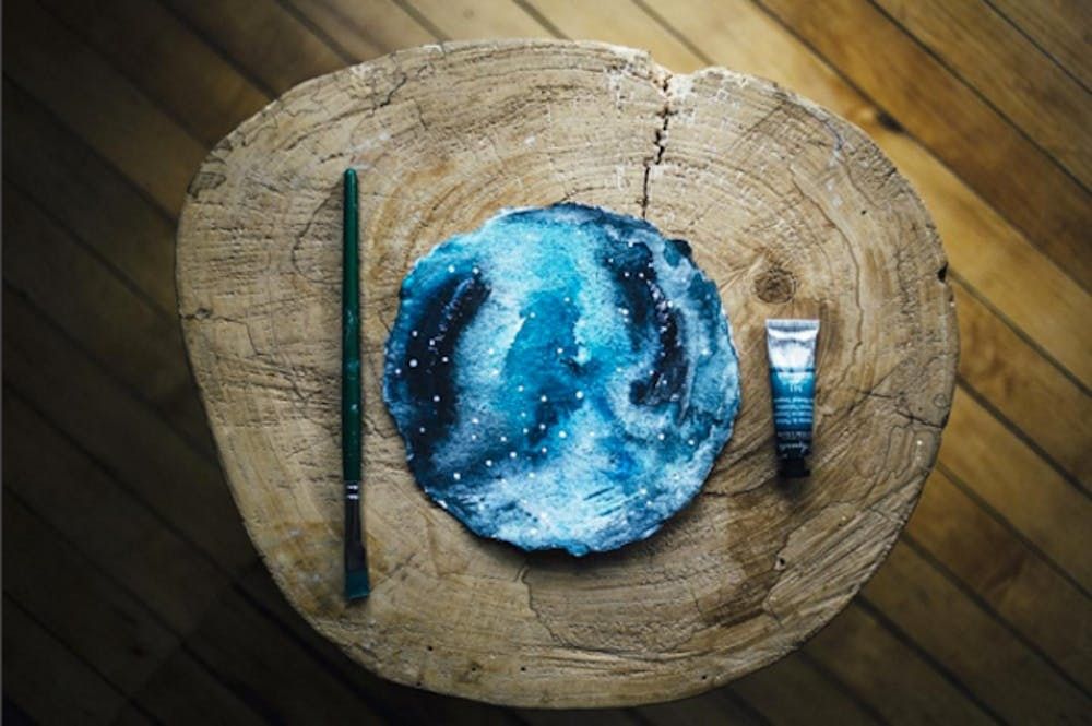 Meet The Artist Who Paints Dreamy Watercolor Galaxies Full Time Brit Co   Img 