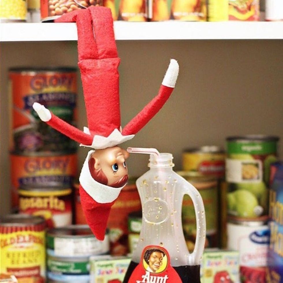 The 25 Best Elf on the Shelf Ideas on Instagram Brit + Co