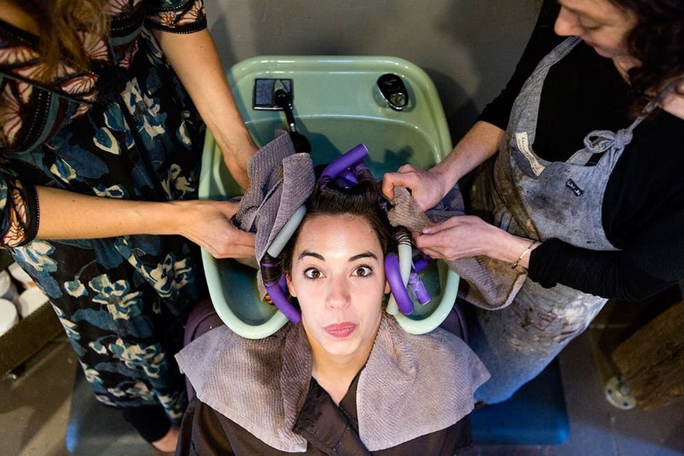I Took The Curly Hair Plunge And Got An Organic Perm Brit Co