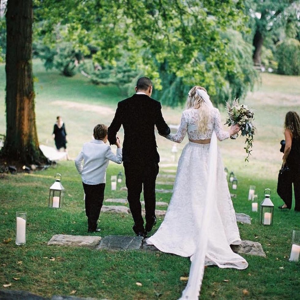 See All Of Ashlee Simpson S Wedding Photos For Major Boho Bride