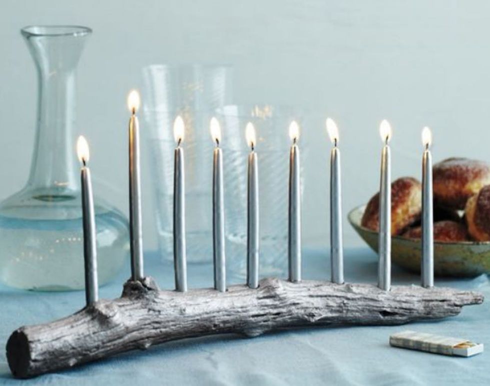 13 DIY Menorahs to Make This Hanukkah Brit + Co