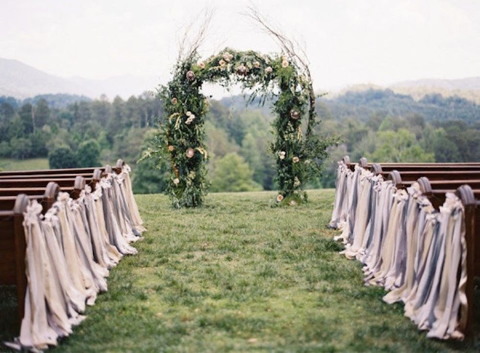 18 Creative Wedding Aisle Ideas For Your Big Day Brit Co