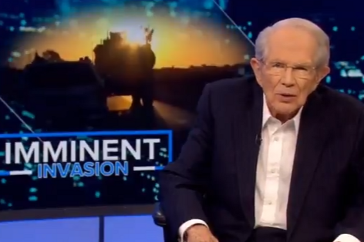 Why Is Pat Robertson Dropkicking Trump Into Hell Today, WAIT WHAT?