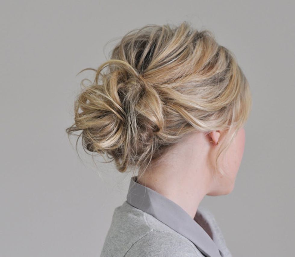 You Woke Up Like This 16 Messy Updos Brit Co