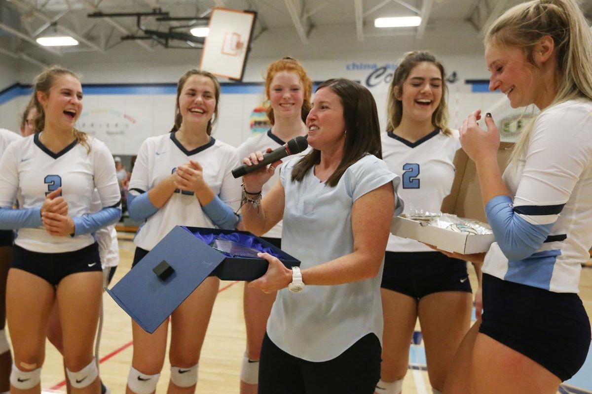 A dish best served Cole: China Spring's sweep of Robinson lifts coach to 300th win
