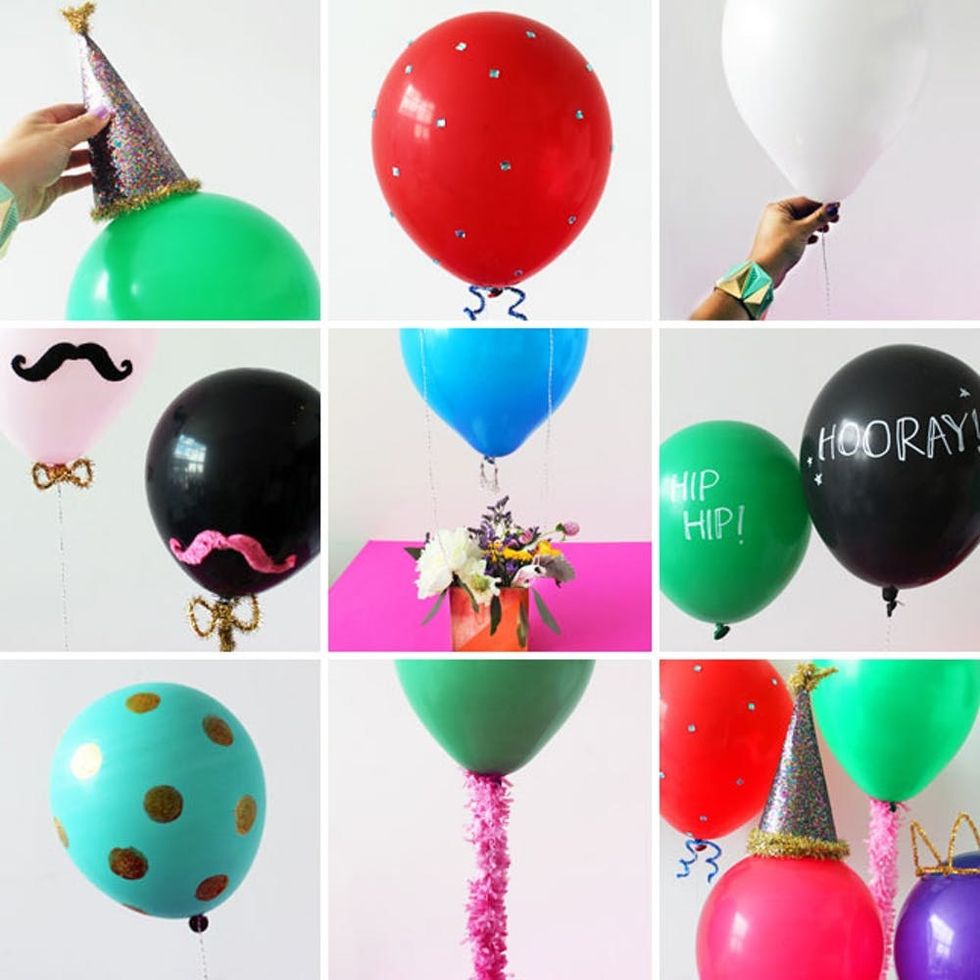 7 Festive Ways To Decorate Balloons Brit Co 0238