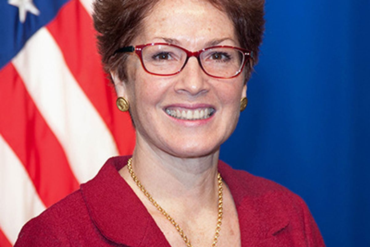 Ambassador Marie Yovanovitch Is In Ur Congress Telling The Ukraine Secretz