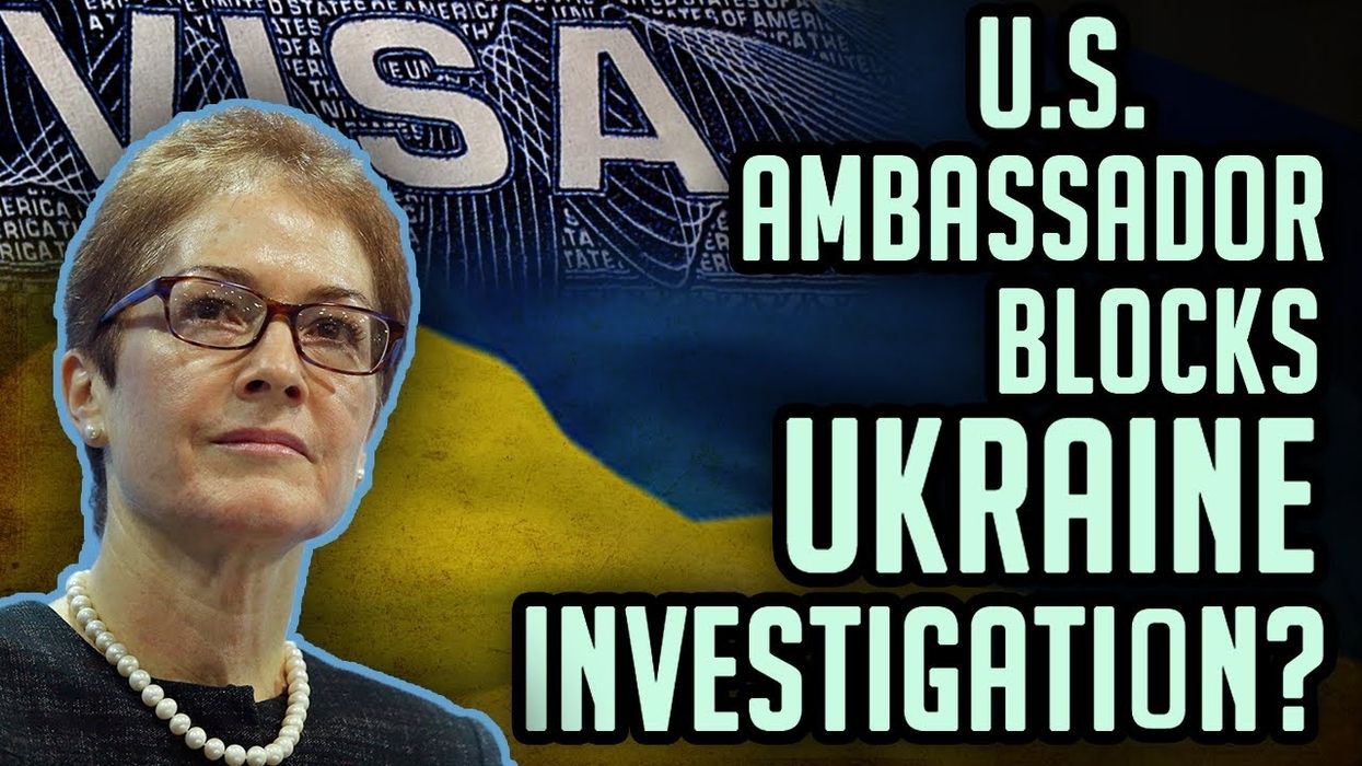 UKRAINE OFFICIALS CAN'T GET VISAS: Ambassador Yovanovitch blocks entry for Trump investigation