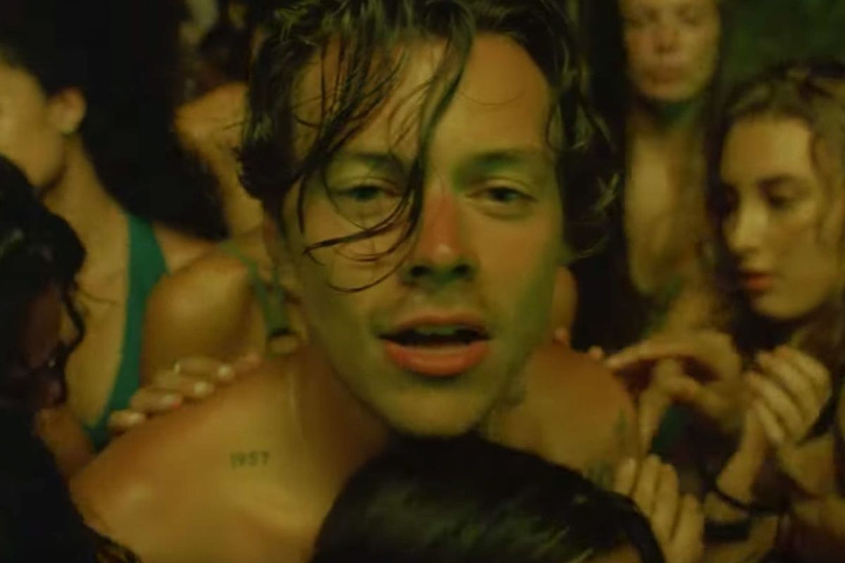 Harry Styles Is Drenched, Tripping and Maybe Coming Out in His New Video