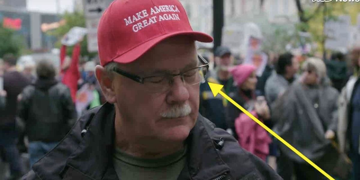 Watch Anti Trump Protester Spits On Man Wearing Maga Hat Outside Minneapolis Rally Theblaze