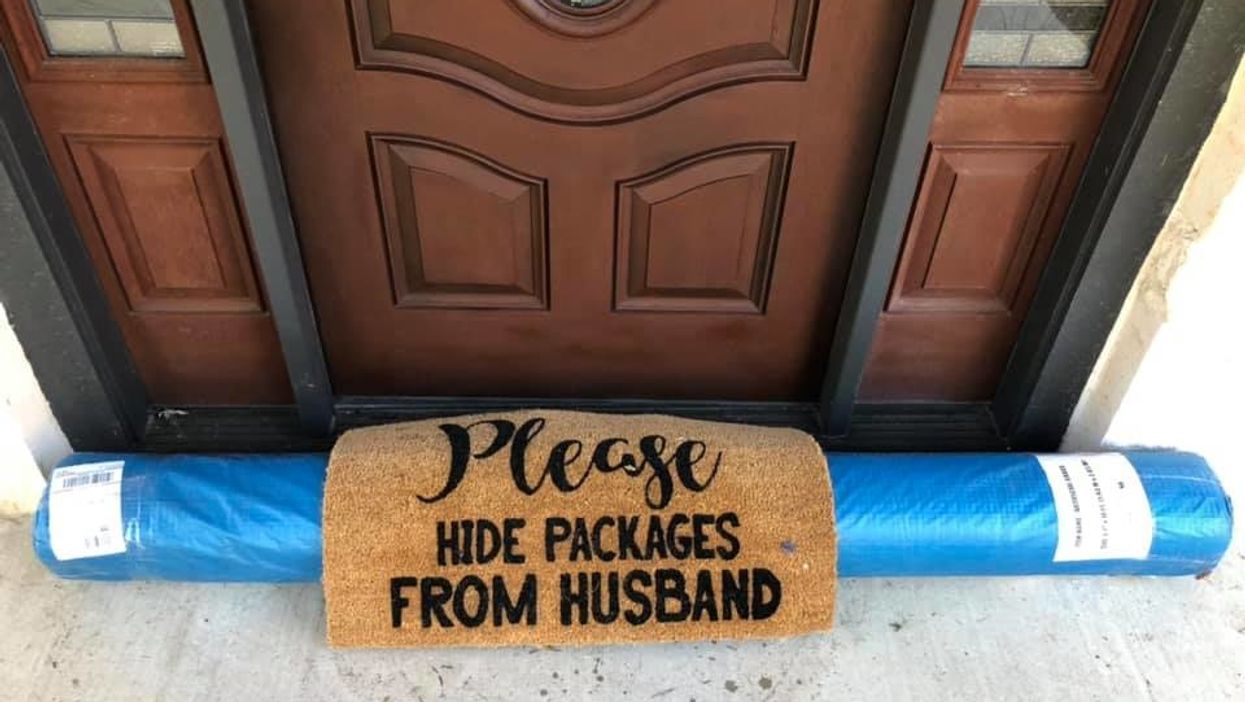 Texas UPS driver makes hilarious attempt at 'hiding' a woman's package from her husband