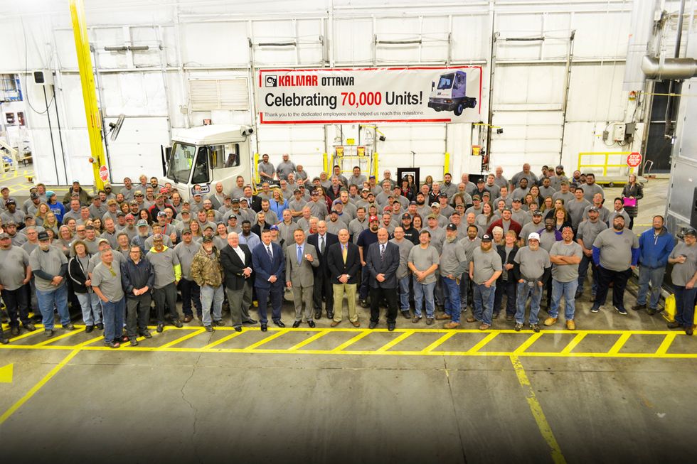 Kalmar’s 70,000th Ottawa Terminal Tractor Destined for Penske Truck Leasing