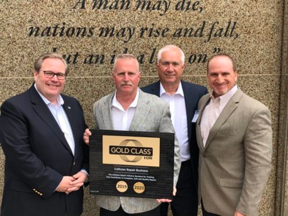 Penske Collision Repair Facilities Receive I CAR Gold Class Designation 