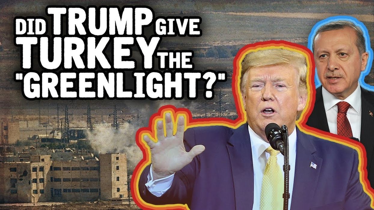 RAND PAUL EXPLAINS: Trump did NOT give Turkey permission to invade Northern Syria, Kurds