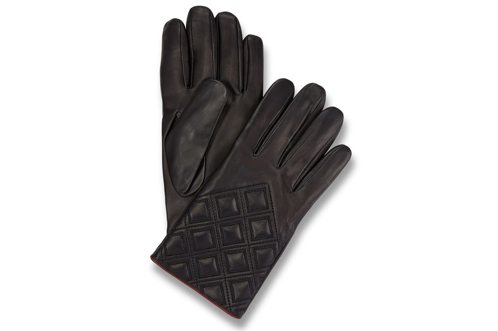 Ladies Diamond Pattern Gloves Bentley Collection