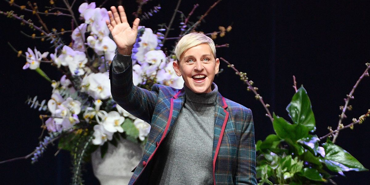 Ellen degeneres write to her image