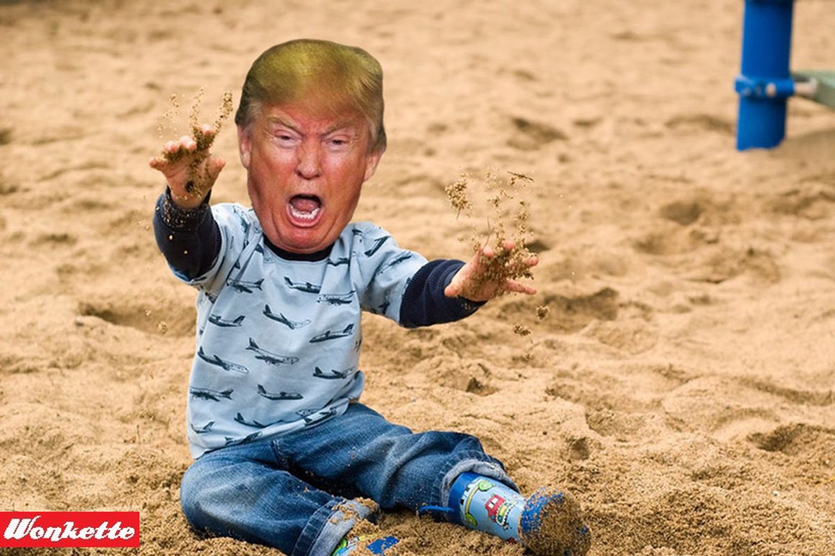 Trump Tells Kurds To Go Pound Sand, Since That's All He's Left Them