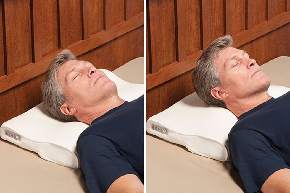 Made Us Look The Smart Pillow That Nudges Snorers On Their Side