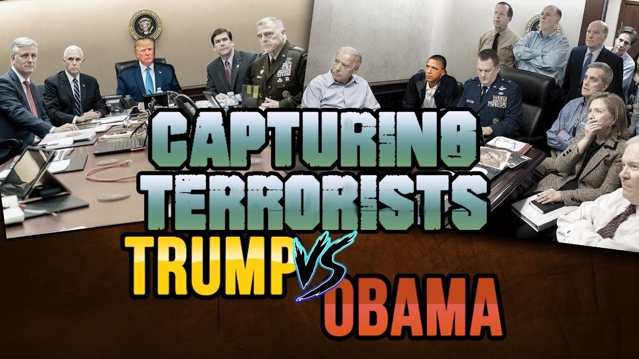 AL BAGHDADI KILLED: President Trump vs. Obama in the Situation Room with Osama Bin Laden