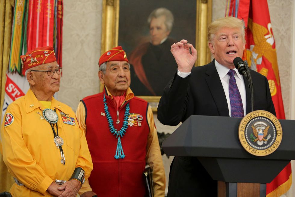 Native American Groups Blast Trump Over Racist Slur