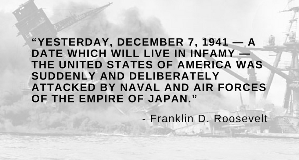 Pearl Harbor Remembrance Day 2017: Quotes Memorializing the December 7