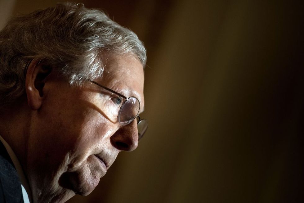 Mitch McConnell Just Signaled He's Giving Up on Obamacare Repeal and Republicans Are Hitting Back