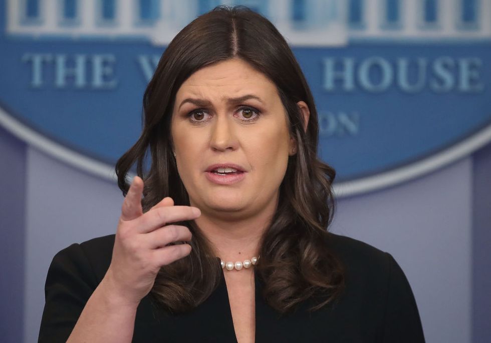 Sarah Sanders Just Explained Why Trump Golfs So Much and We're Not Convinced