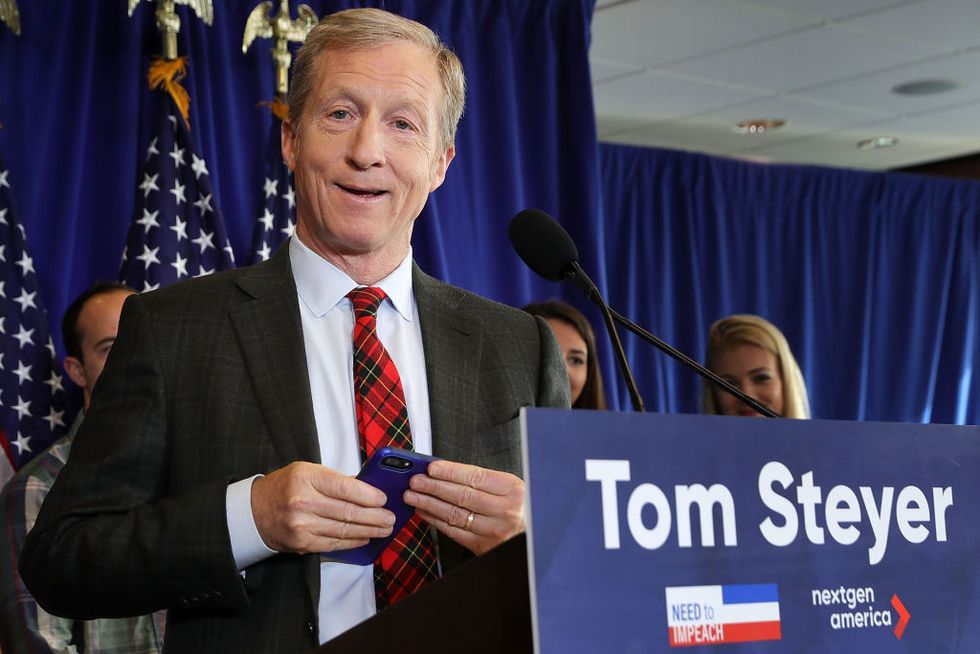 Democratic Billionaire Tom Steyer Has a Plan For Flipping Congress and Republicans Should Be Very Worried
