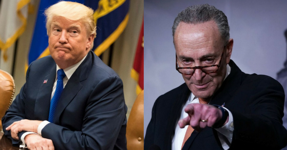 Chuck Schumer Just Withdrew His Offer to Fund Trump's Border Wall, and Now He Has a New Nickname