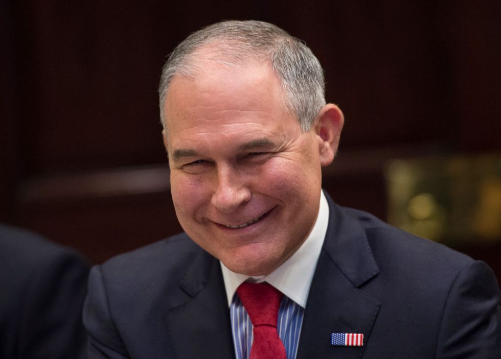 Trump's EPA Chief Has a New Theory on Climate Change and It Explains a Lot