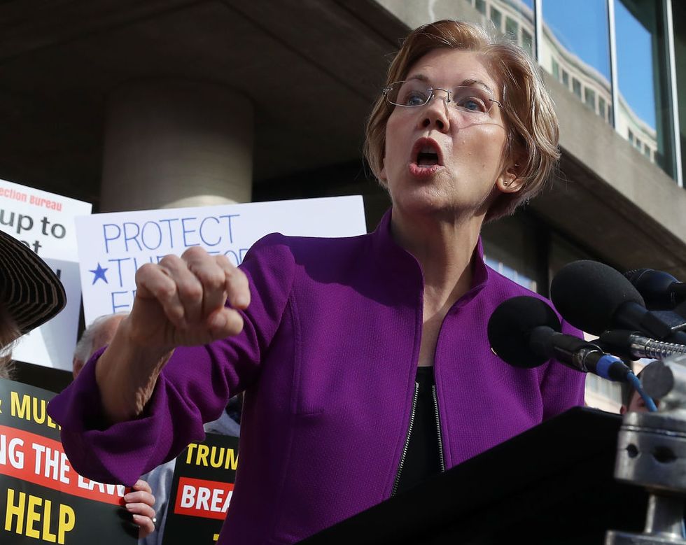 17 Democrats Just Voted With Republicans to Weaken Banking Rules, and Elizabeth Warren Is Naming Names