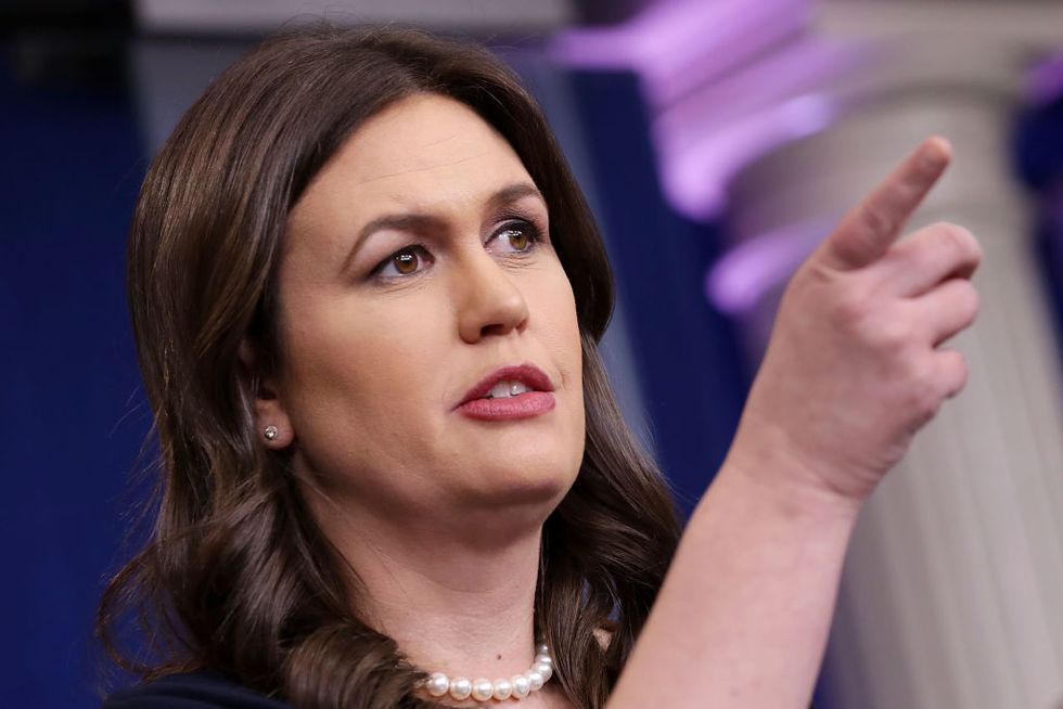 Sarah Sanders Just Made the Stormy Daniels Story Much Worse and Trump Is Furious
