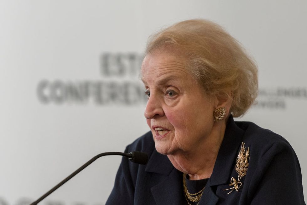 Madeleine Albright Invokes Mussolini and Hitler in Dire Warning About Donald Trump