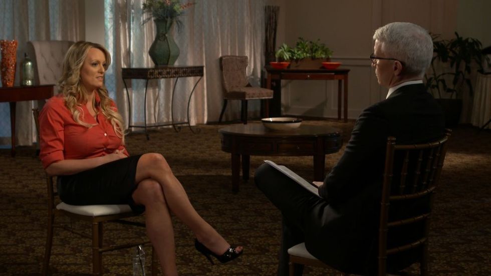 Stormy Daniels Is Taking Action to Identify The Man She Told "60 Minutes" Threatened Her Daughter