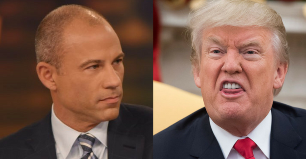 Donald Trump Is Rage Tweeting About the Raid on His Personal Lawyer, and Stormy Daniels's Lawyer Just Responded