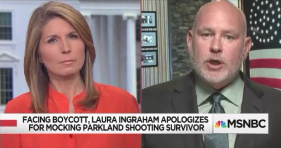 Republican Strategist Explains Perfectly How David Hogg Was Able to Get an Apology From Laura Ingraham