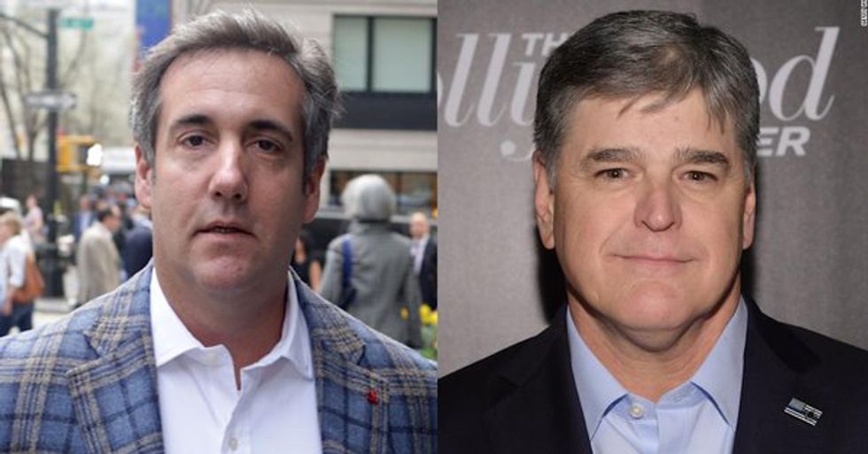 Michael Cohen Revealed in Court That Sean Hannity Is His Secret Third Client, and Hannity Just Responded