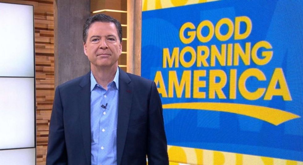 As He Begins His Book Tour James Comey Fires Back at Donald Trump, Says What We're All Thinking