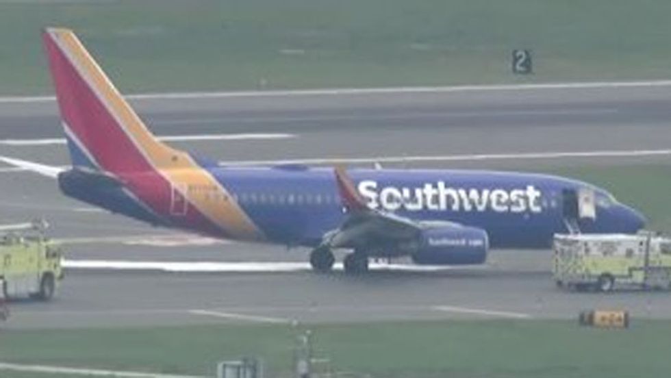 WATCH: Marty Martinez Livestreams Southwest Emergency Landing