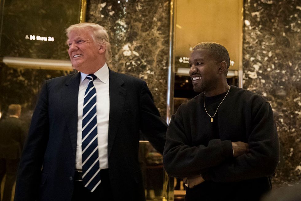 Donald Trump Thanked Kanye for Doubling His Support Among African-Americans. The Pollster Says Trump's Wrong.