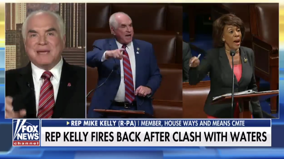 Republican Congressman Just Went on Fox & Friends to Mansplain Discrimination to Maxine Waters Again