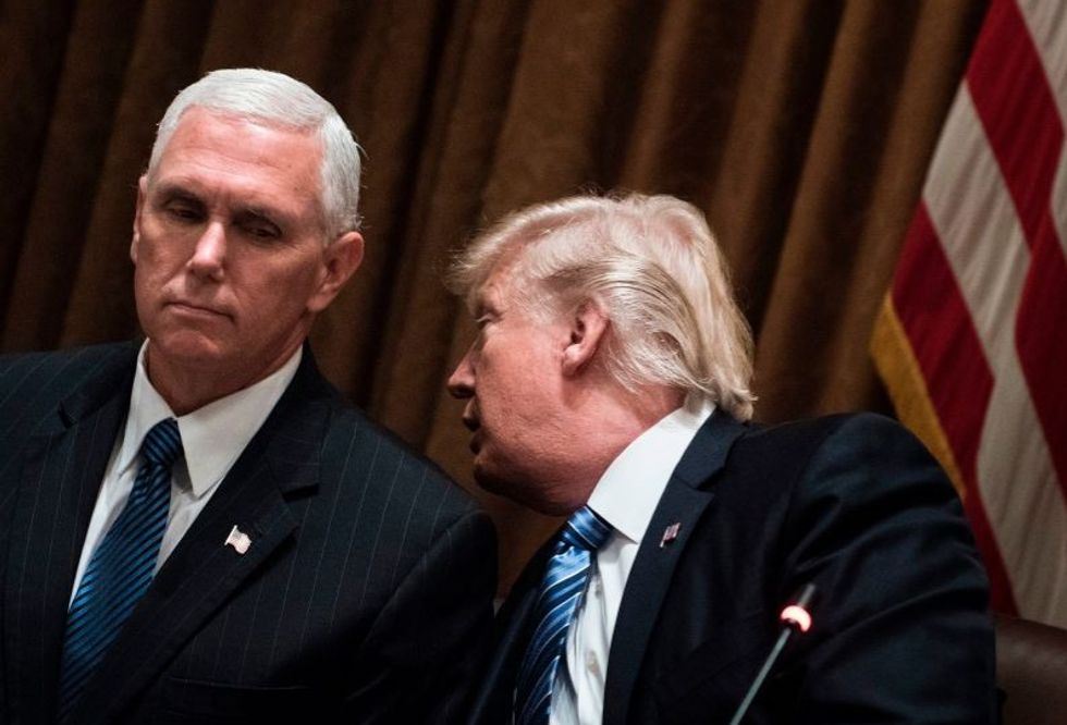 Mike Pence Rails Against the 'Dishonest Media' in a Tweet That Many Believe Was Actually Written by Trump