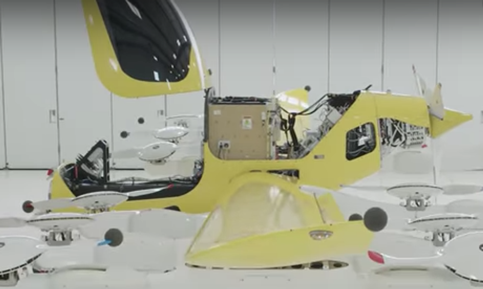 One of the Founders of Google Is Trying to Make Flying Taxis a Reality, and He Just Unveiled His Latest Prototype