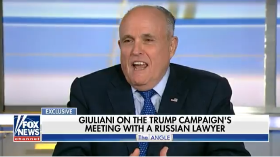 Rudy Giuliani Just Went Back on Fox News and May Have Made Things Worse for Donald Trump...Again