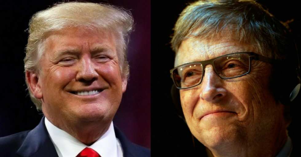 Newly Released Video Shows Bill Gates Openly Mocking Donald Trump, and the President Won't Like It One Bit