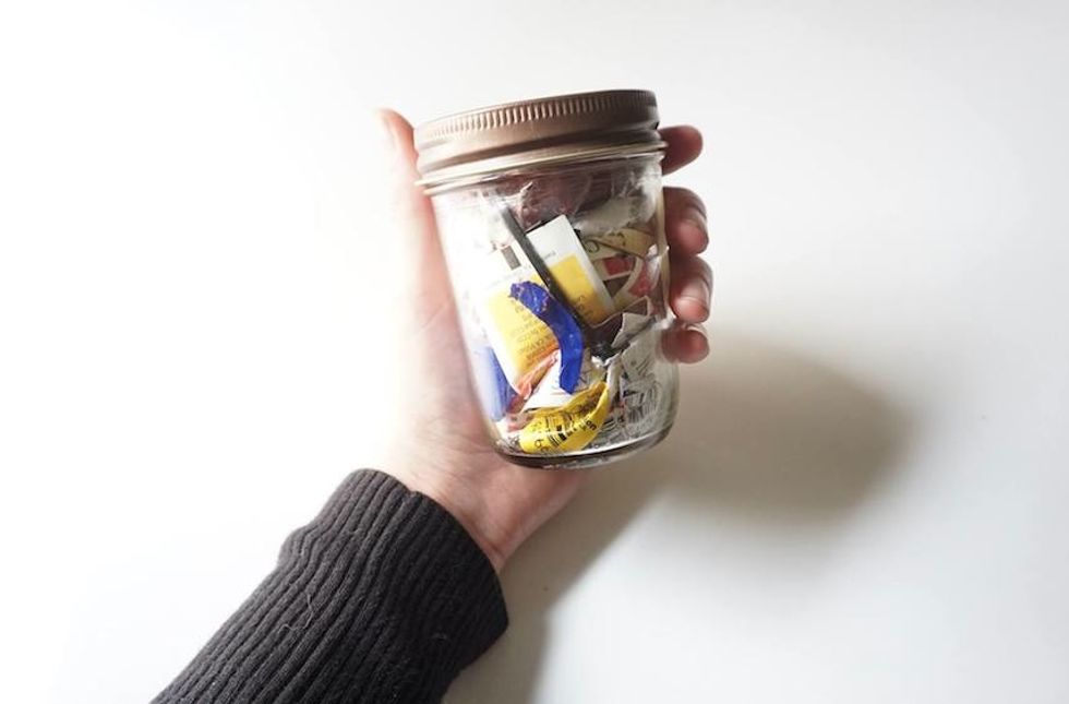 'Zero Waste' Adherents Can Fit an Entire Year's Worth of Trash Into an 8 Ounce Jar