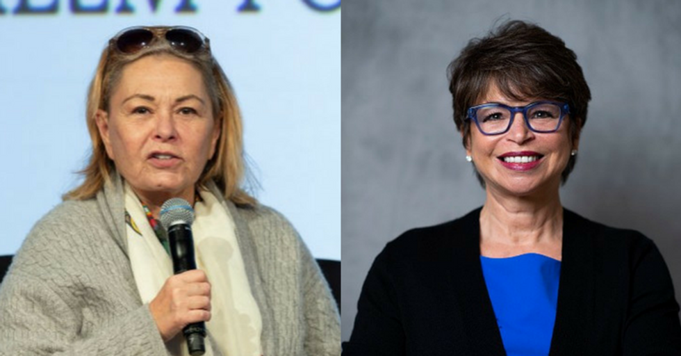 Roseanne Barr Just Retweeted an Offensive Tweet About Valerie Jarrett, and Yep, She's At It Again