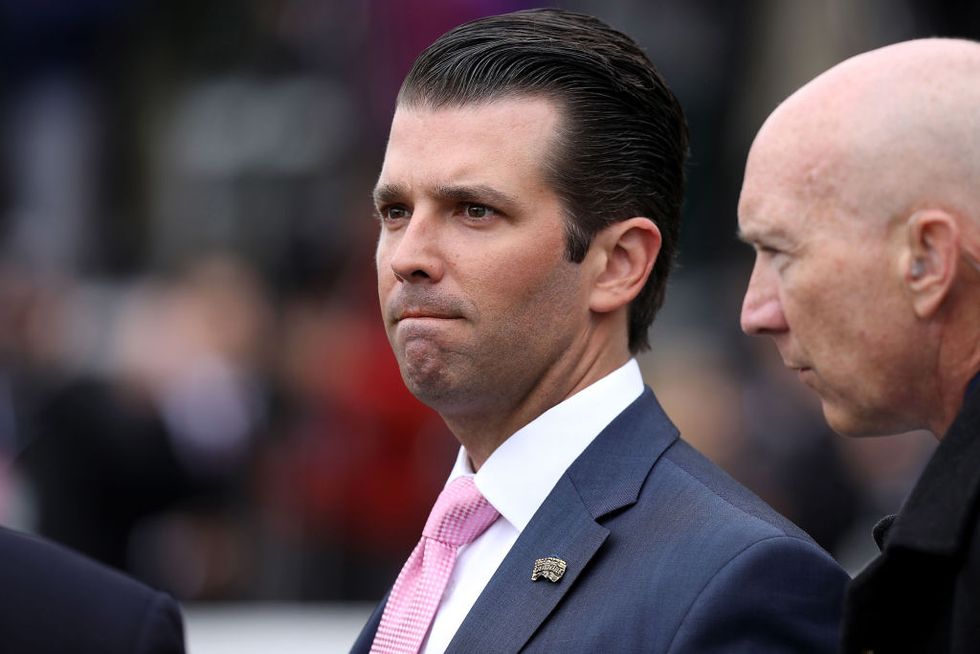 Donald Trump Jr. Is Getting Dragged for His Over the Top Fourth of July Instagram Post of His Father