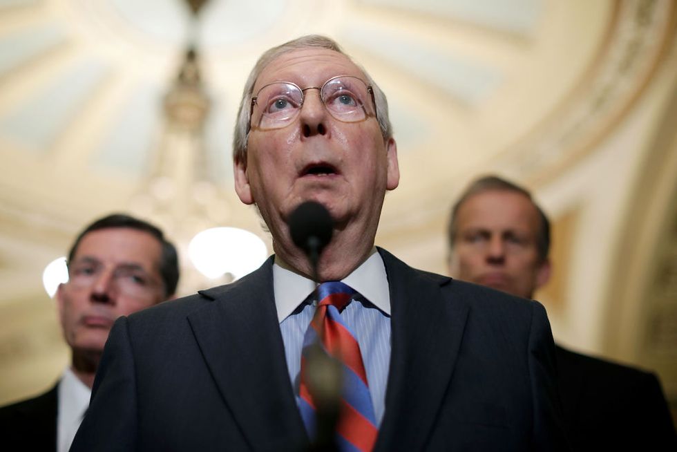 Mitch McConnell Urged the Senate to Treat Trump's SCOTUS Pick 'Fairly' and People Are Calling Him Out