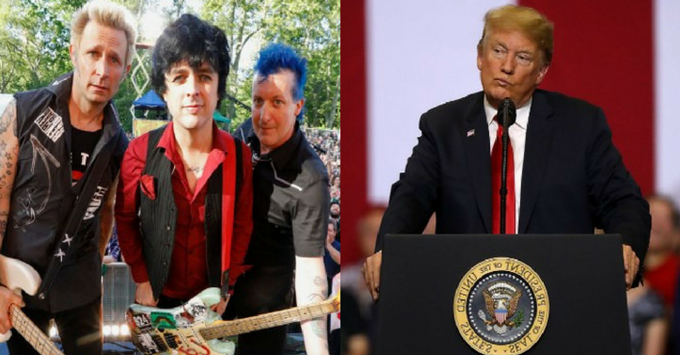 There's a Campaign to Get 'American Idiot' to Top the UK Charts in Honor of Trump's Visit, and It Seems to Be Working